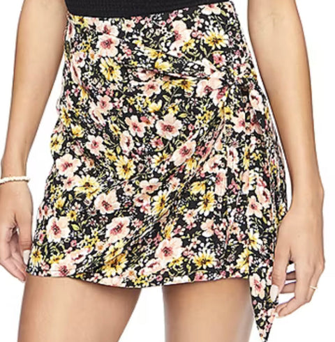 Forever 21 Women's Floral Mid Rise Wrap Skirt | Forever 21 In Lebanon