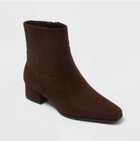 Universal Thread Women's Dark Brown Coral Boots with Memory Foam Insole | Universal Thread In Lebanon