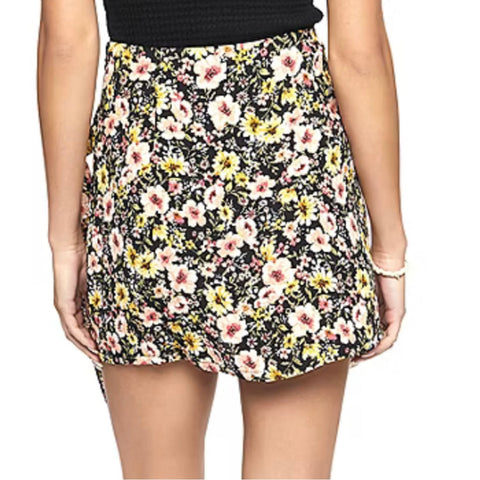 Forever 21 Women's Floral Mid Rise Wrap Skirt | Forever 21 In Lebanon