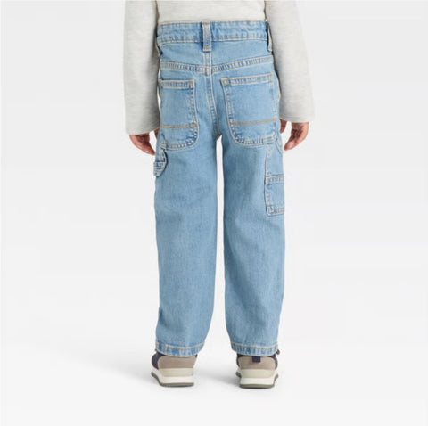 Cat & Jack Baby Boy's Medium Wash Denim Pants | Cat & Jack In Lebanon
