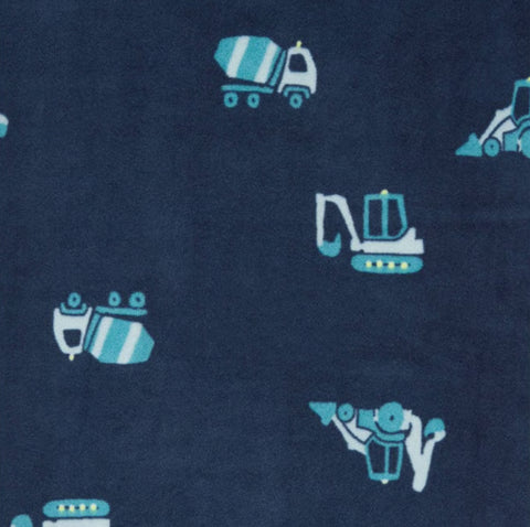 Carter's Just One You Baby Boy's Dark Blue/Ivory 2pk Snug Fit Long Sleeve Cars and Trucks Velour Footed Pajama | Carter's Just One You In Lebanon