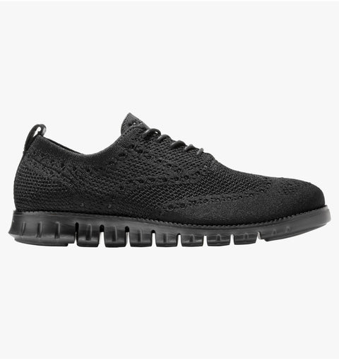 Cole Haan Men's Black Zero Grand Stitch Lite Oxford Sneakers | Cole Haan In Lebanon