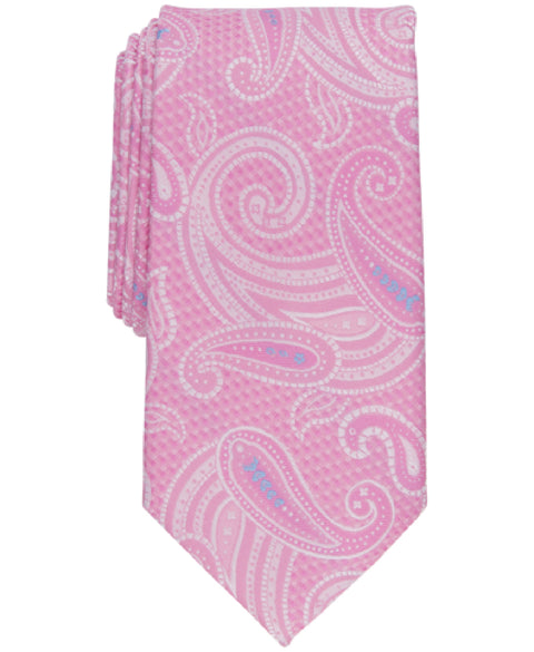 Perry Ellis Men's Pink Kogan Paisley Tie | Perry Ellis In Lebanon