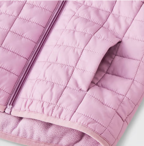 Cat & Jack Girl's Lavender Value Hooded Puffer Jacket | Cat & Jack In Lebanon