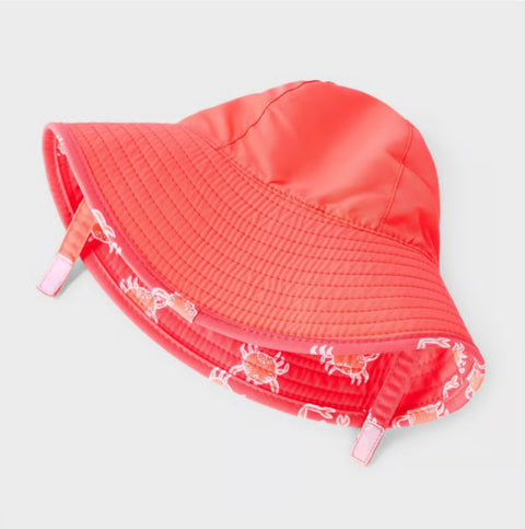 Cat & Jack Baby Boy's Orange Reversible Crab Swim Hat | Cat & Jack In Lebanon