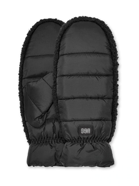 UGG Women's Black Fluff Mitten Gloves|UGG In Lebanon