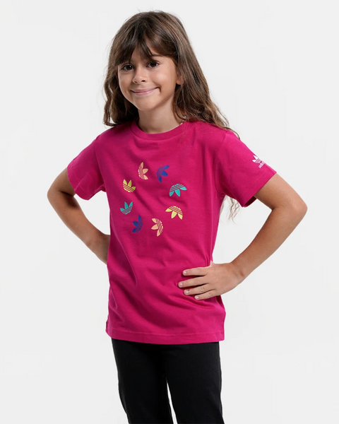 Adidas Girl's Fuchia T-shirt TL7HG FE874 (FL183)