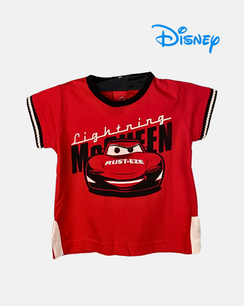 Disney Baby Boy's Red T-Shirts F102NJT(shr)