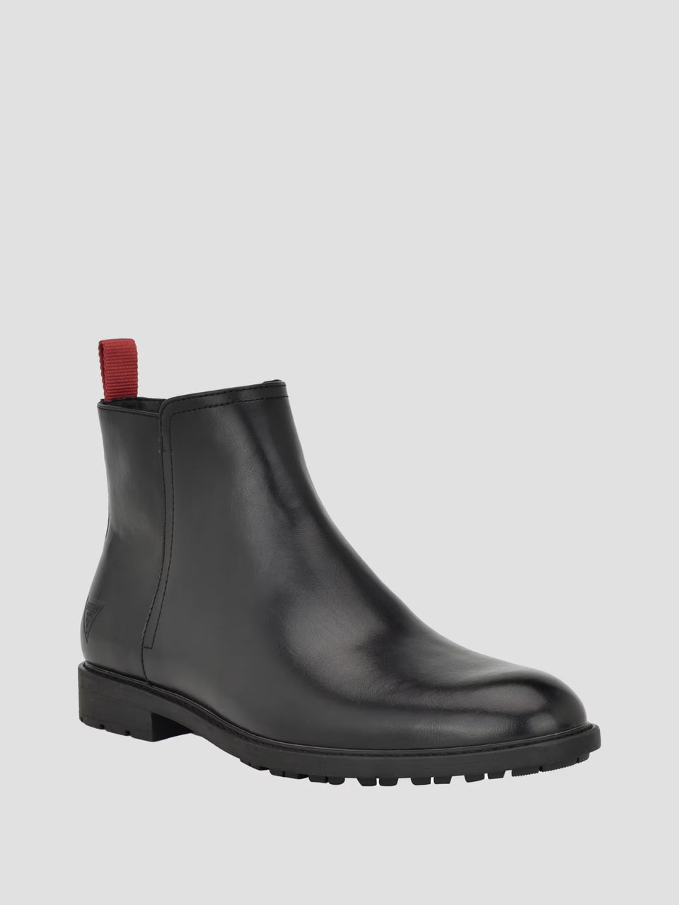 Guess Men's Black Dawlin Side-Zip Chelsea Boot | Guess In Lebanon