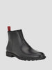 Guess Men's Black Dawlin Side-Zip Chelsea Boot | Guess In Lebanon