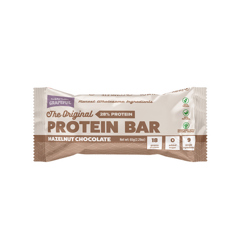 Grapeful The Original Protein Bar Chocolate Hazelnut Flavor 65g | Grapeful In Lebanon