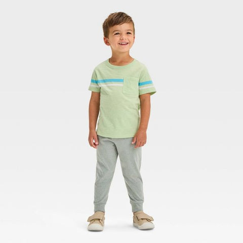 Cat & Jack Boy's Grey Jersey Jogger Pants | Cat & Jack in Lebanon
