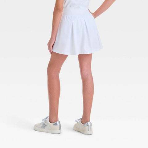 All In Motion Girl's White Active Light Woven Skirt | All In Motion in Lebanon