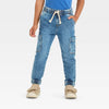 Cat & Jack Boy's Blue Denim Pull-On Jogger Pants | Cat & Jack In Lebanon