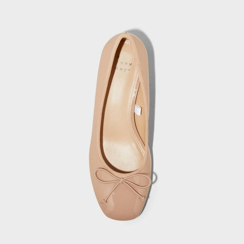 A New Day Women's Dusty Rose Danielle Scrunch Ballet Casual Shoes |A New Day In Lebanon