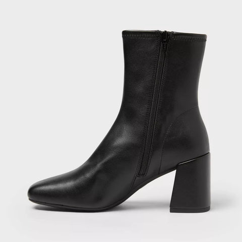 A New Day Women’s Black Pippa High Shaft Heeled Boots | A New Day In Lebanon
