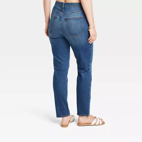 Universal Thread Women's Dark Blue High-Rise 90's Slim Jeans |Universal Thread In Lebanon
