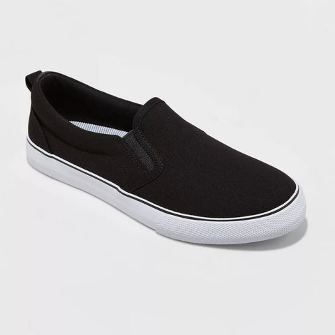 A New Day Women's Black Millie Twin Gore Slip-On Sneakers |A New Day  In Lebanon
