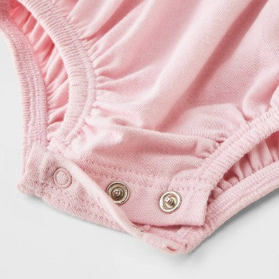 Barbie Baby Girl's Pink  Long Sleeve Bubble Romper |Barbie in Lebanon
