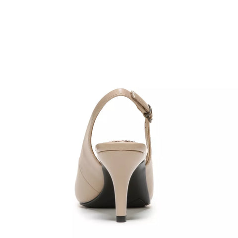 LifeStride Women's Beige Teller Slingback Pump Heels | LifeStride In Lebanon