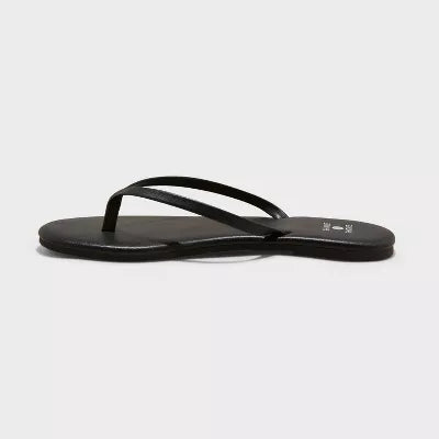 Shade & Shore Women's Black Flip Flop Slipper | Shade & Shore In Lebanon