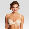 Maidenform Women's Beige One Fabulous Fit 2.0 Tailored Demi Bra