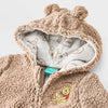 Disney Baby Boy's Beige Cozy Hooded Pram Overall | Disney In Lebanon