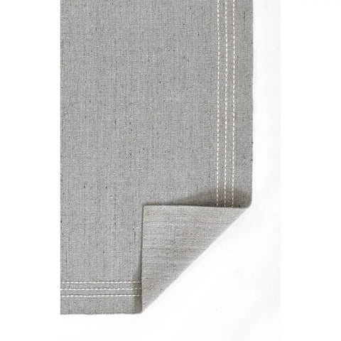 Momeni Light Blue Oliver Striped Border Handloomed Rug | Momeni In Lebanon
