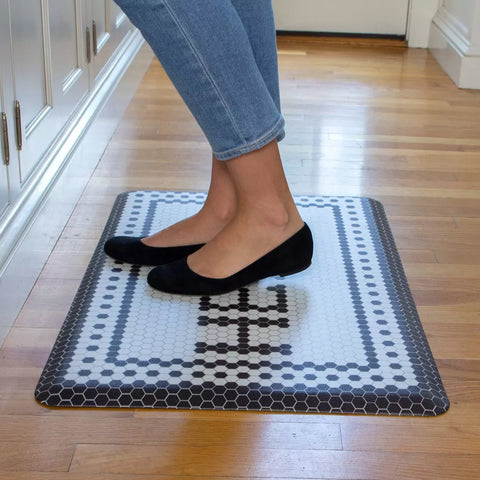 FloorPops Cobbler Anti-Fatigue Comfort Long Floor Mat - 32 in x 20 in | FloorPops In Lebanon