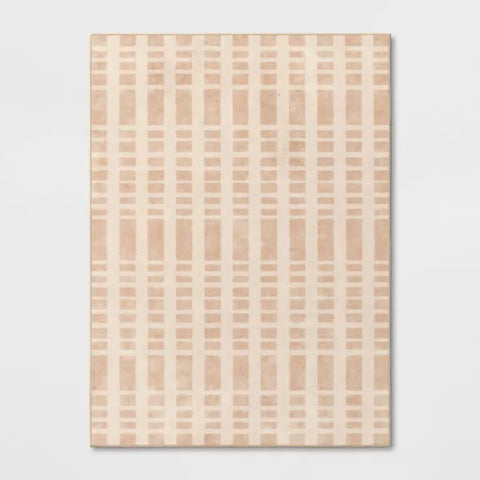 Room Essentials Washable Checkered Area Rug - 1.2x1.6M | Room Essentials In Lebanon