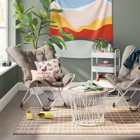Room Essentials Washable Checkered Area Rug - 1.2x1.6M | Room Essentials In Lebanon