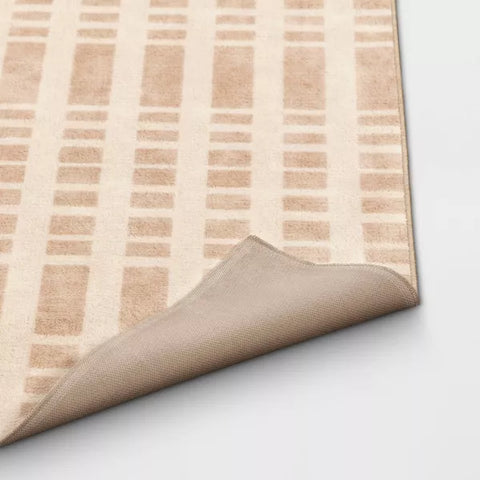 Room Essentials Washable Checkered Area Rug - 1.2x1.6M | Room Essentials In Lebanon