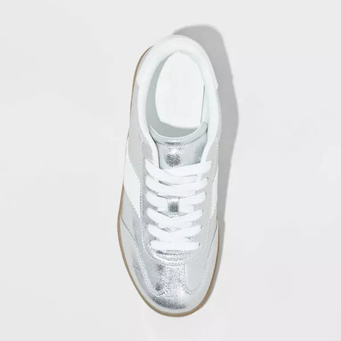 Universal Thread Women's Silver Spencer Fashion Sneakers | Universal Thread In Lebanon