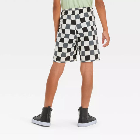 Cat & Jack Boy's Charcoal Gray Pull-On 'At the Knee' Knit Shorts | Cat & Jack In Lebanon