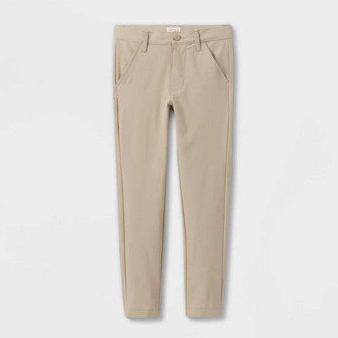 Cat & Jack Boy's Beige Regular Fit Quick Dry Pants | Cat & Jack In Lebanon