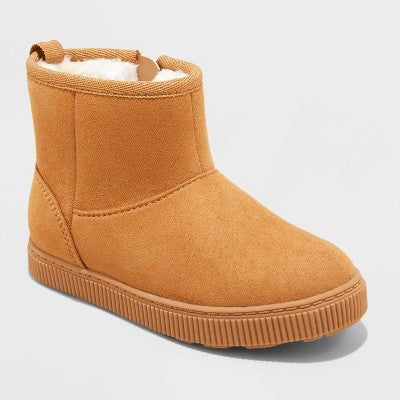 Cat&Jack Girl's Camel Ankle Boots| Cat&Jack  in Lebanon
