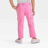 Cat & Jack Girl's Pink Straight Cargo Pants | Cat & Jack In Lebanon