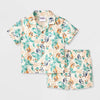 Bluey  Boys Short-Sleeve Button-Down Shirt and Shorts 2-Piece Set | Bluey in Lebanon