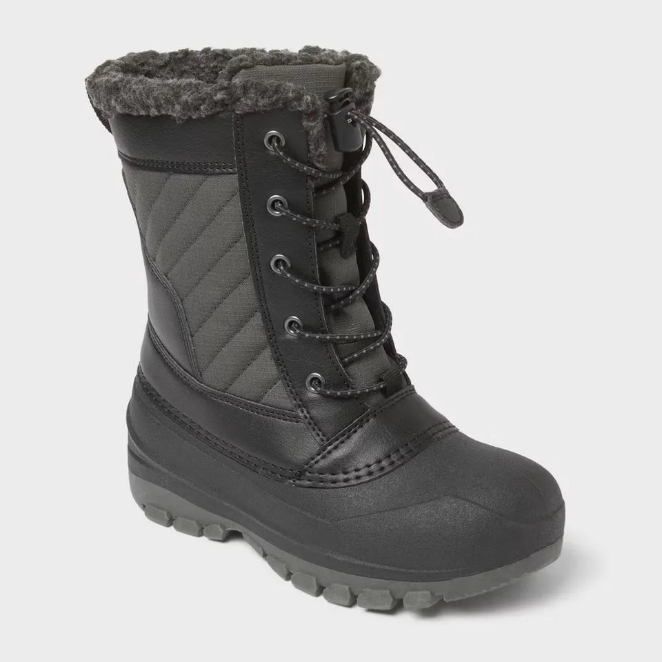 All In Motion Unisex Kids Waterproof Winter Snow Boots
