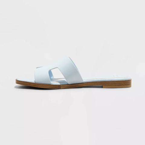A New Day Women's Baby Blue Nina Slide Slipper |A New Day In Lebanon