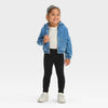 Cat & Jack Girl's Blue Denim High Pile Fleece Jacket | Cat & Jack In Lebanon