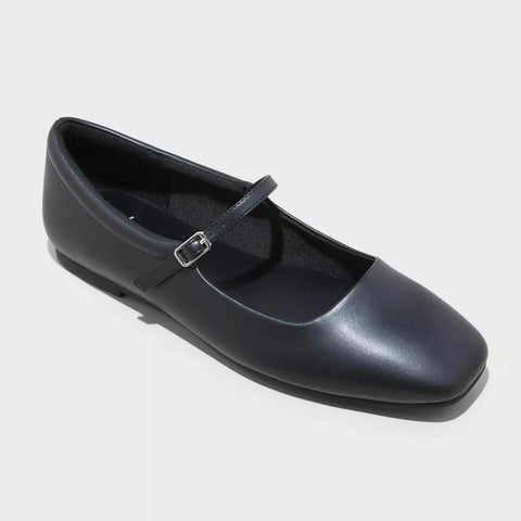 Wild Fable Women's Elsa Eyelet Mary Jane Ballet Flats with Memory Foam Insole|Wild Fable In Lebanon