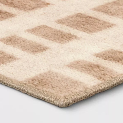Room Essentials Washable Checkered Area Rug - 1.2x1.6M | Room Essentials In Lebanon