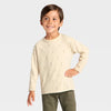 Cat & Jack Boy's Beige  Long Sleeve Relaxed T-Shirt | Cat & Jack In Lebanon