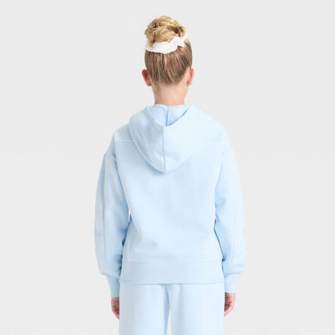 Art Class Girl's Light Blue Fleece Hoodie |Art Class In Lebanon