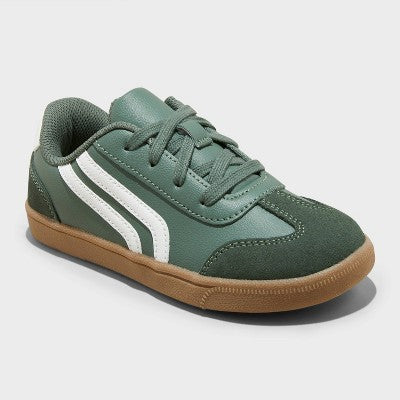 Cat&Jack Boy's Dark Green Boston Retro Court Sneakers| Cat&Jack in Lebanon