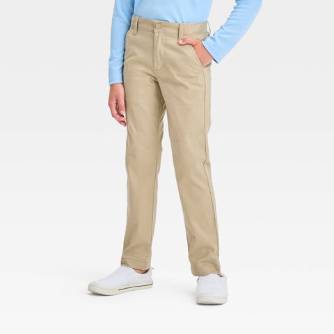 Cat & Jack Boy's Beige Skinny Fit Chino Pants | Cat & Jack In Lebanon