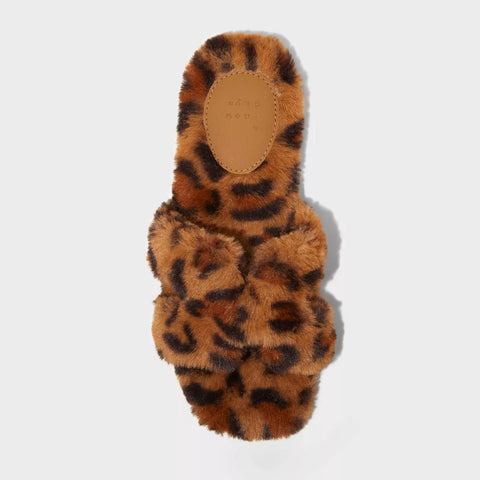 A New Day Women's Animal Printed Sage Slippers |A New Day In Lebanon