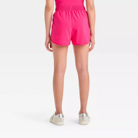 All In Motion Girl's Dark Pink Run Short | All In Motion In Lebanon