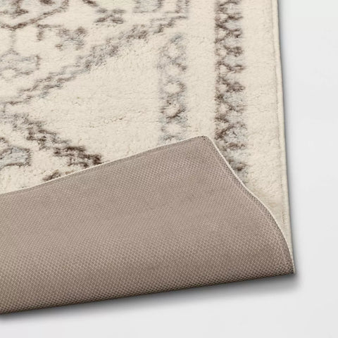 Threshold Beige Washable Distressed Persian Accent Rug | Threshold In Lebanon
